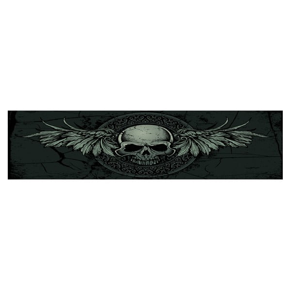 Łóżko Karup Eagle Black/Black Scull,  140x200 cm-image-1