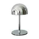 Lampa stołowa LED w kolorze srebra ze zdalnym sterowaniem i metalowym kloszem (wysokość 22 cm) Tim – Sirius