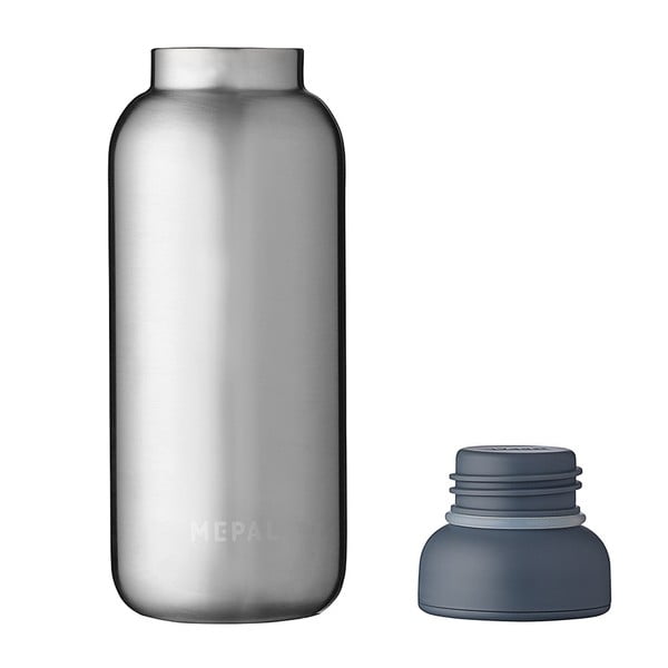 Butelka ze stali nierdzewnej w kolorze srebra 350 ml Natural brushed – Mepal-image-4