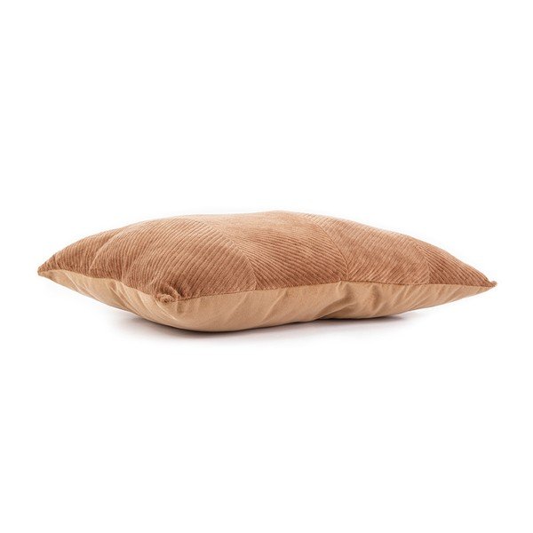 Brązowa aksamitna poduszka PT LIVING Velvet, 60x30 cm-image-2