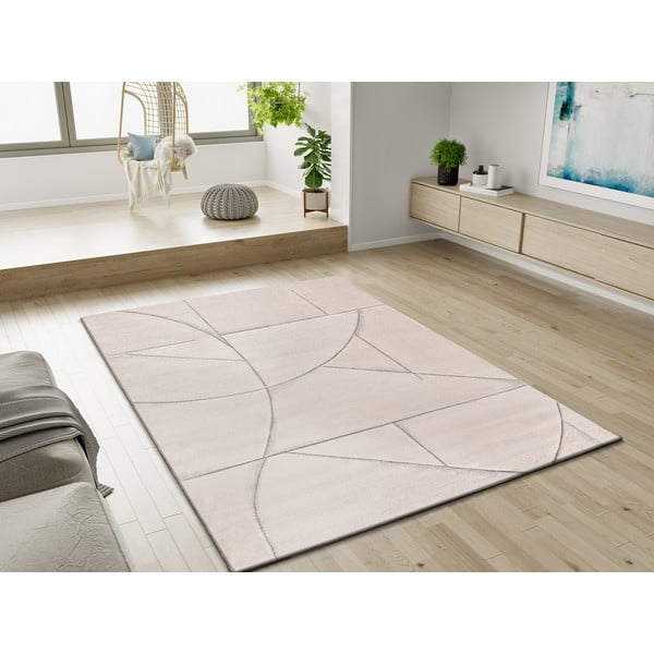 Kremowy dywan 80x150 cm Lena – Universal-image-1