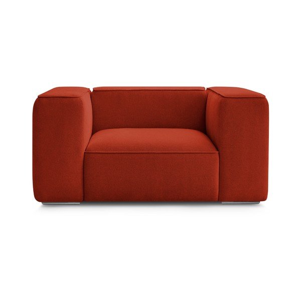 Ceglasty fotel Zephyr – Bobochic Paris-image-3