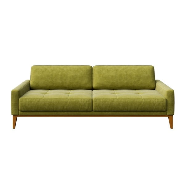Zielona sofa MESONICA Musso Tufted, 210 cm