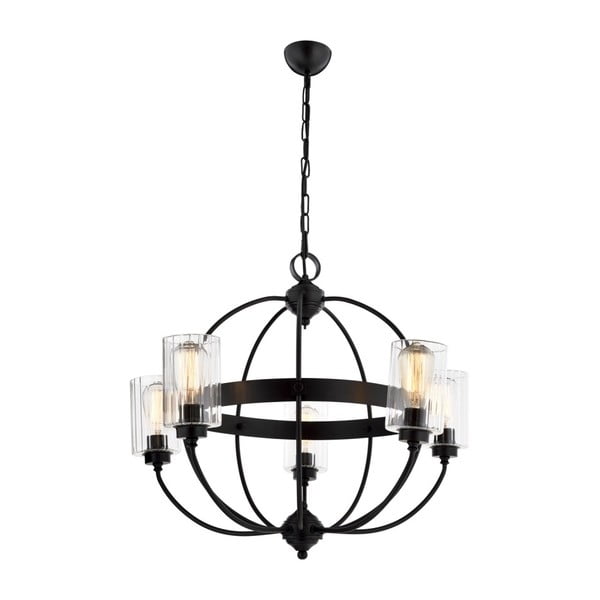 Lampa wisząca Avoni Lighting 1639 Series Black Chandelier