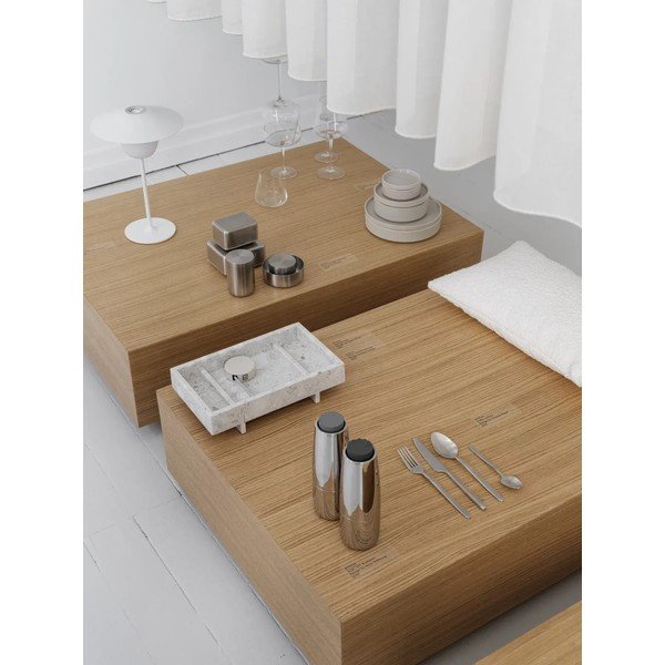 Czarne łyżeczki deserowe ze stali nierdzewnej zestaw 4 szt. Stella – Blomus-image-1