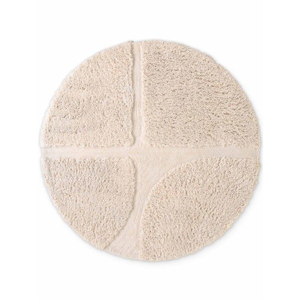 Kremowy okrągły dywan tkany ręcznie ø 200 cm Lambeth Jasper – Ted Baker