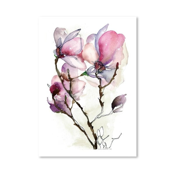 Plakat Americanflat Magnolia III by Claudia Libenberg, 30x42 cm