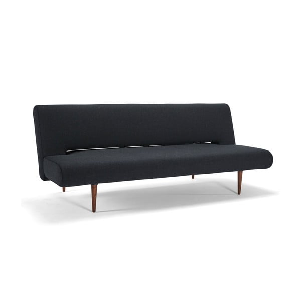 Czarna sofa rozkładana Innovation Unfurl