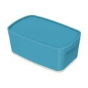 Niebieski przenośny pojemnik z pokrywką MyBox – Leitz