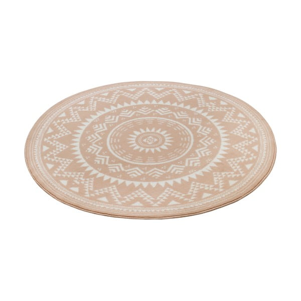 Beżowy okrągły dywan ø 140 cm Valencia – Hanse Home-image-2