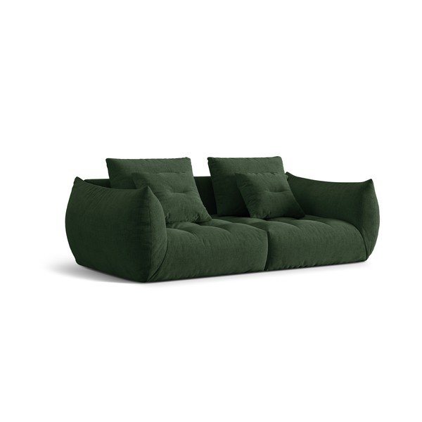 Ciemnozielona sofa 232 cm Bloom – Micadoni Home-image-2