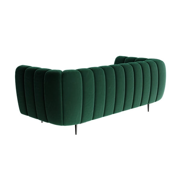 Ciemnozielona sofa Ghado Shel, 210 cm-image-2