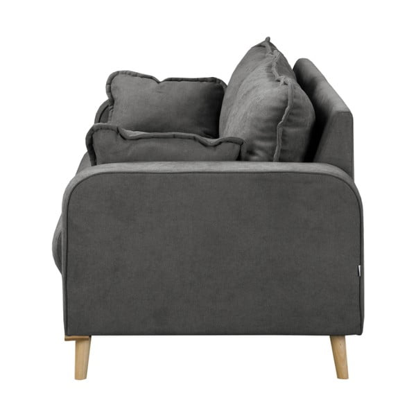Ciemnoszara sofa 193 cm Beata – Ropez-image-3