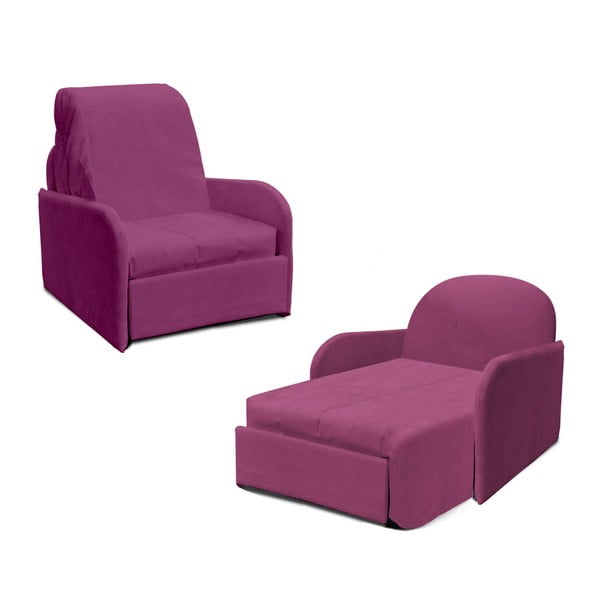 Fioletowy fotel rozkładany 13Casa Paul-image-2