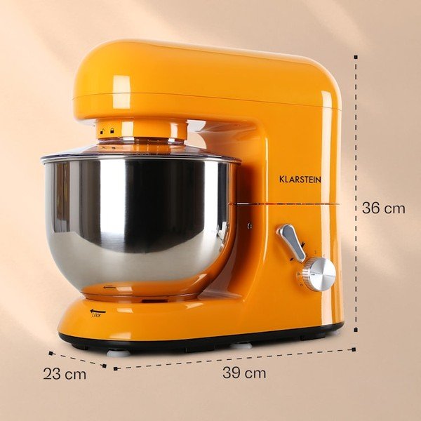 Pomarańczowy robot kuchenny Klarstein Bella-image-1