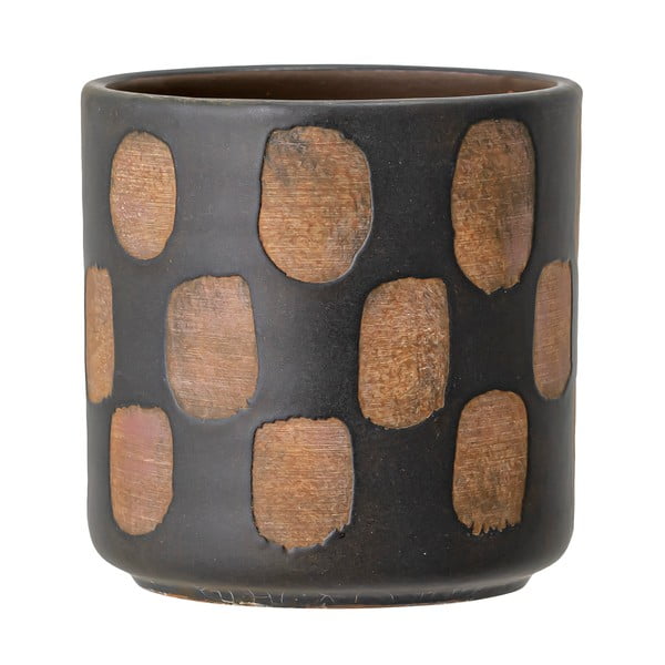 Terakotowa doniczka Bloomingville Avo Deco, wys. 12 cm-image-1