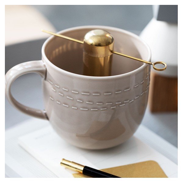 Beżowy porcelanowy kubek Villeroy & Boch Like It's my moment, 500 ml-image-1