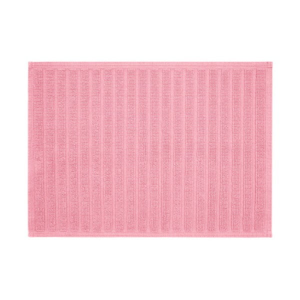 Różowy dywanik łazienkowy Jalouse Maison Tapis De Bain Duro Cerisier, 50x70 cm