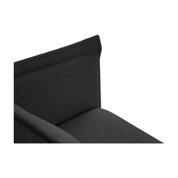 Czarna sofa Interieurs 86 Andrea, 218 cm-image-4