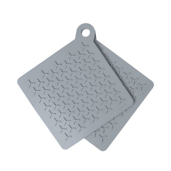 Zestaw 2 szarych silikonowych łapek Blomus Nomad-image-2