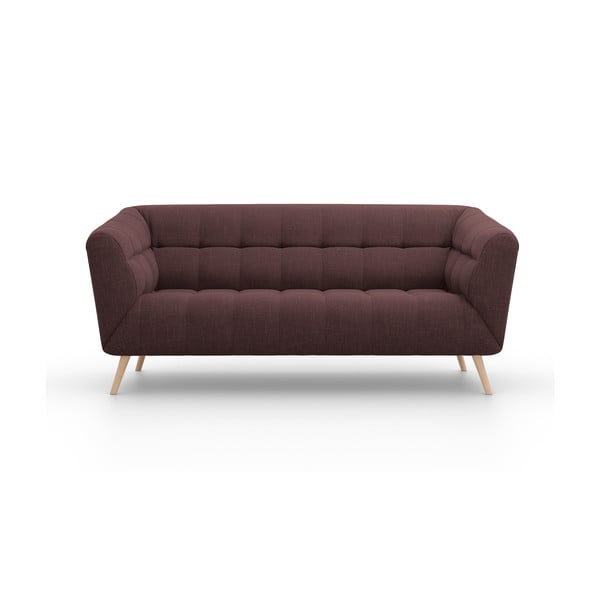 Ciemnoczerwona sofa Interieurs 86 Étoile, 170 cm