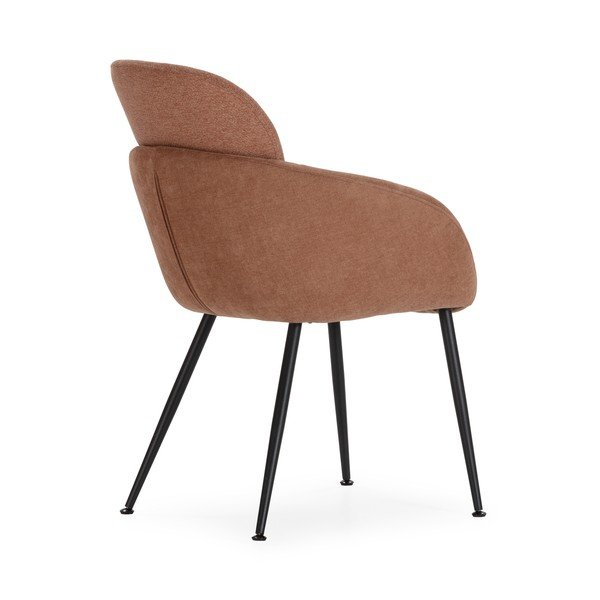 Fotel w kolorze terakoty Nure – MOME-image-3