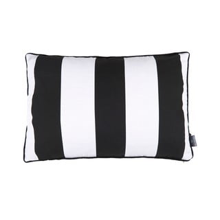 Czarno-biała poszewka na poduszkę WeLoveBeds Belts, 40x60 cm