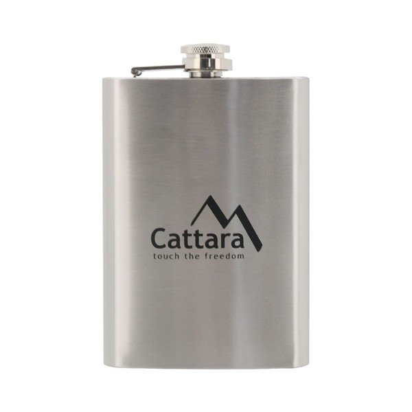 Piersiówka ze stali nierdzewnej Cattara, 235 ml-image-2
