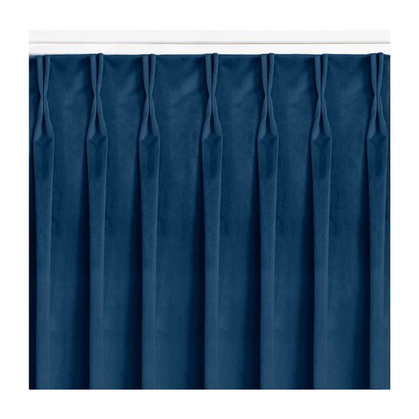 Ciemnoniebieska zasłona 200x175 cm Vila – Homede