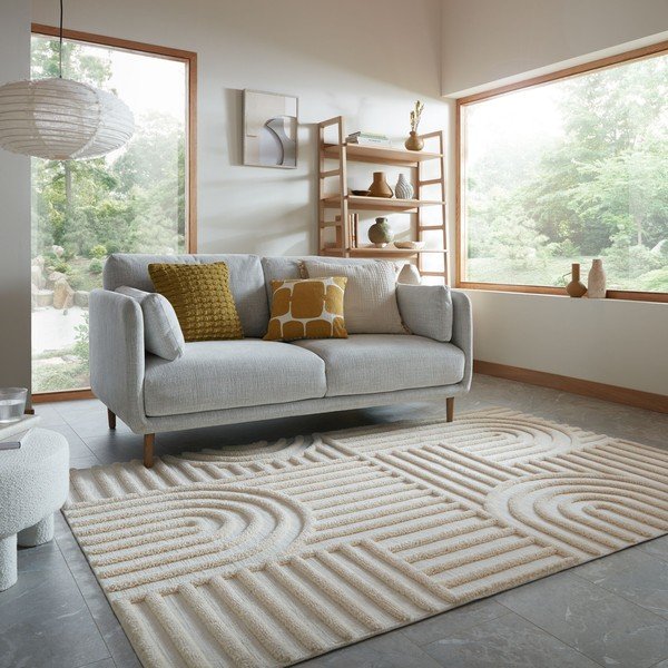 Kremowy dywan 160x230 cm Elara – Flair Rugs-image-1