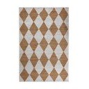 Biało-naturalny chodnik z mieszanki juty tkany ręcznie 60x230 cm Effie Diamond – Flair Rugs