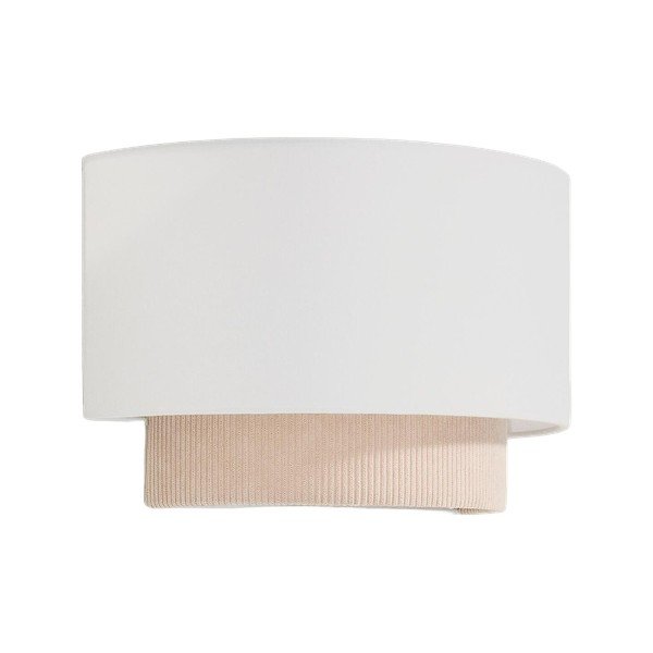 Beżowa lampa dziecięca z tekstylnym kloszem Bianella – Kave Home