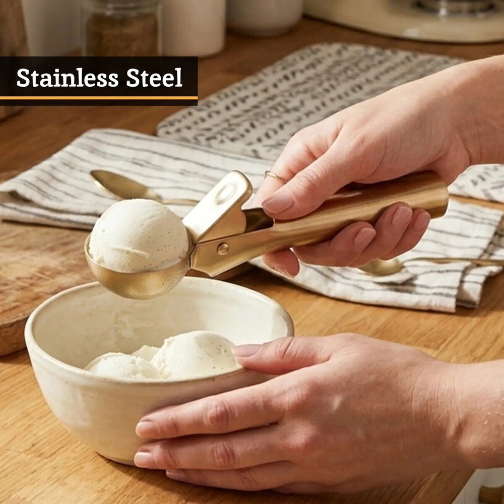 Łyżka do lodów ze stali nierdzewnej Barron – Premier Housewares (zdjęcie 3)