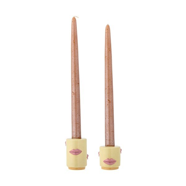 Kamionkowe świeczniki zestaw 2 szt. Sassy – Bloomingville-image-3