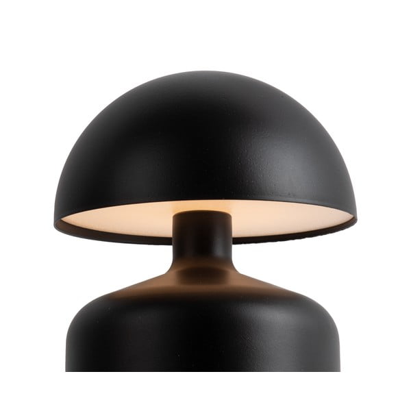 Czarna lampa stołowa LED (wys. 15 cm) Impetu – Leitmotiv-image-2