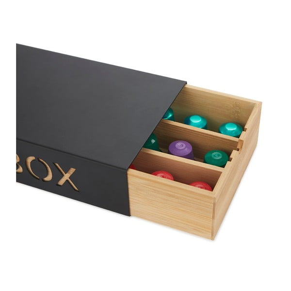 Czarny stojak na kapsułki – Balvi-image-1