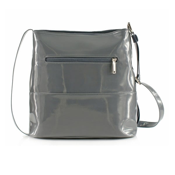 Skórzana torebka Boscollo Grey 3443-image-2