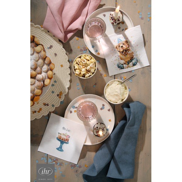 Papierowe serwetki zestaw 20 szt. Happy Teddy – IHR-image-1