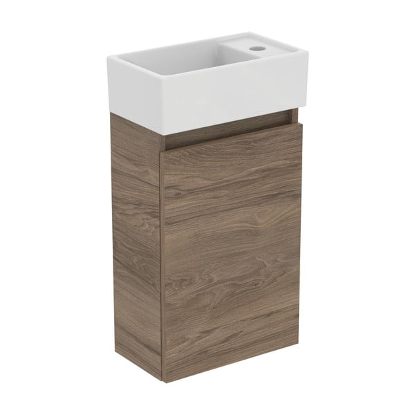 Wisząca szafka pod umywalkę w dekorze orzecha 35x55 cm Eurovit+ – Ideal Standard-image-2