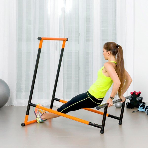 Stojak do podciągania z przewodnikiem do ćwiczeń InnovaGoods Fitness-image-4