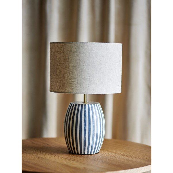 Biała/szara lampa stołowa LED (wysokość 47 cm) Tali – Bloomingville-image-3