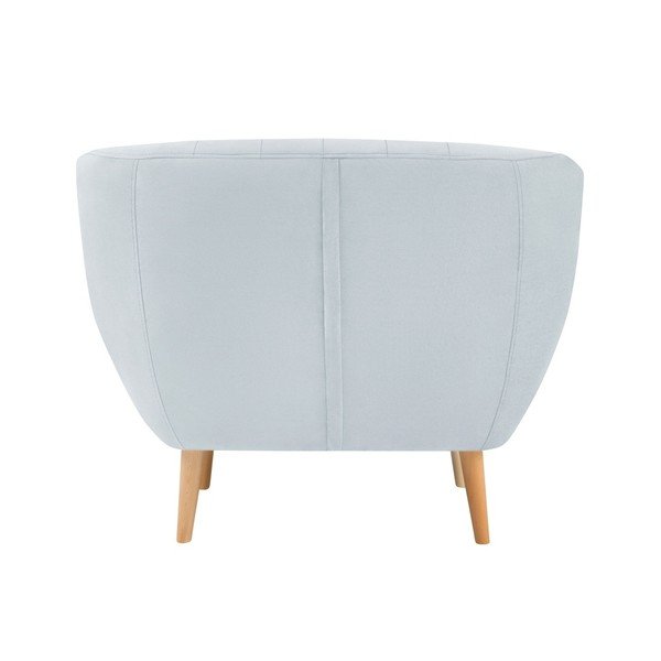 Jasnoniebieski aksamitny fotel Mazzini Sofas Sardaigne-image-3