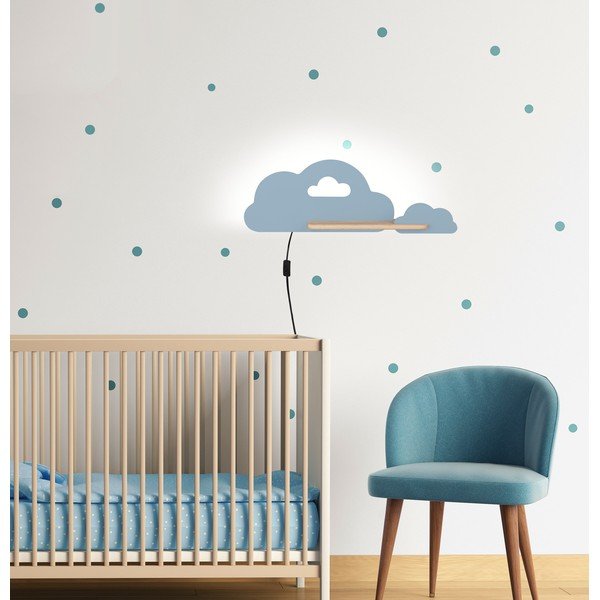 Niebieska lampa dziecięca Cloud – Candellux Lighting-image-1