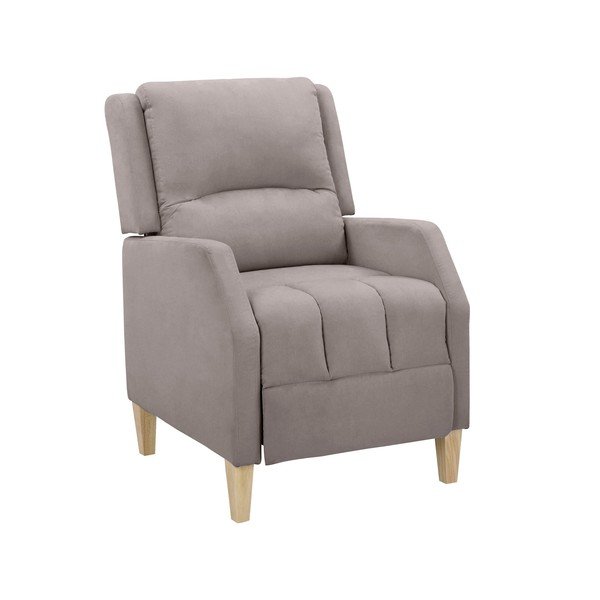 Szary fotel wypoczynkowy Dina – Støraa