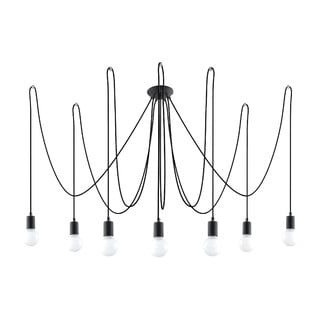 Czarna lampa wisząca 300x300 cm Spider – Nice Lamps