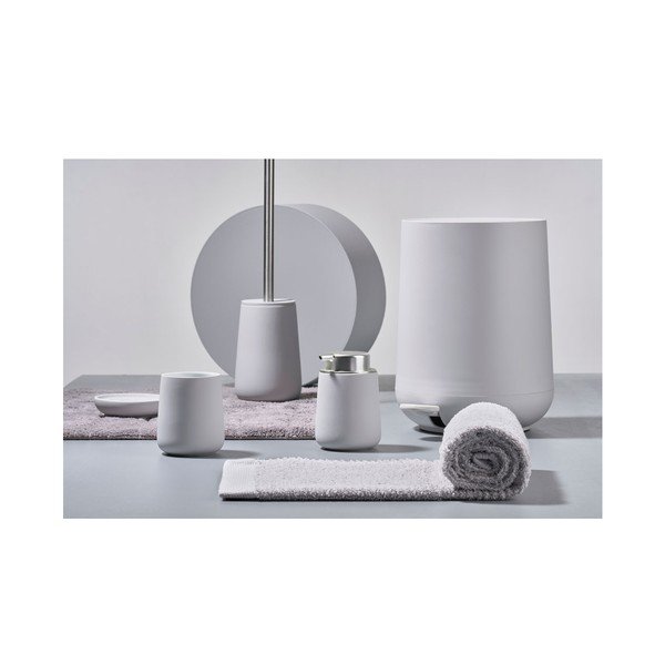 Jasnoszara porcelanowa mydelniczka Nova – Zone-image-1