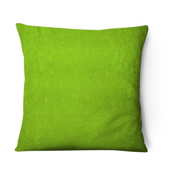 Zielona aksamitna poszewka na poduszkę Series, 43x43 cm