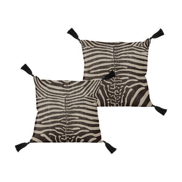 Poduszka dekoracyjna Really Nice Things Borlas Zebra, 45x45 cm-image-2