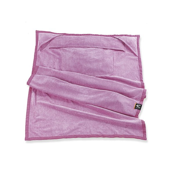 Ręcznik plażowy Kami Moe 90x180 cm, fioletowy