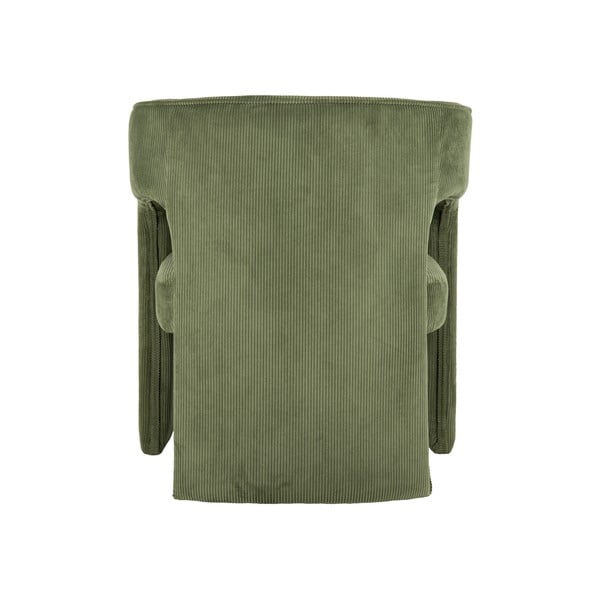 Zielony sztruksowy fotel Vigor – Leitmotiv-image-4